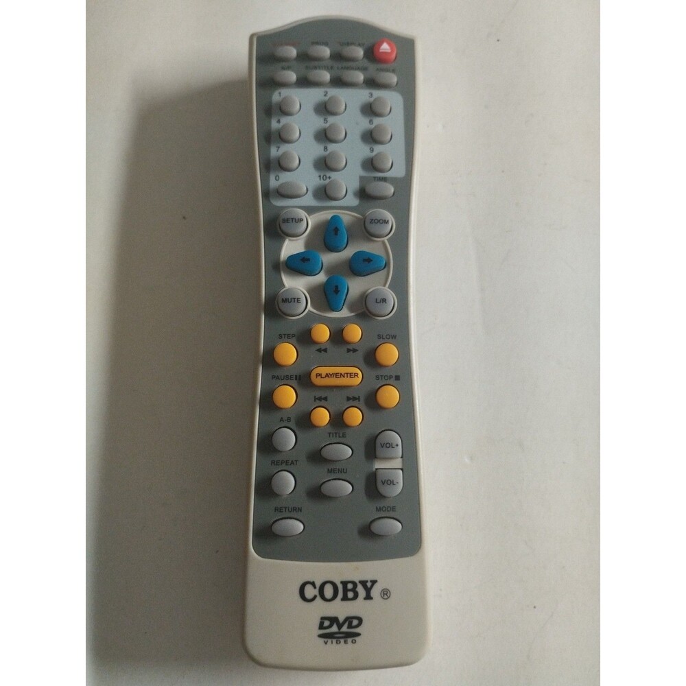 OEM COBY COBY003 DVD Video Player Remote Control - Tested & Works